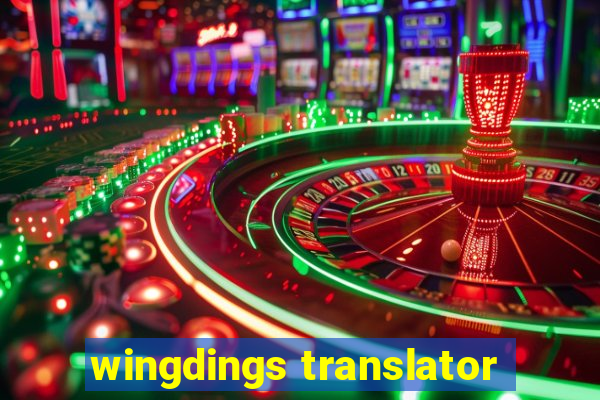 wingdings translator